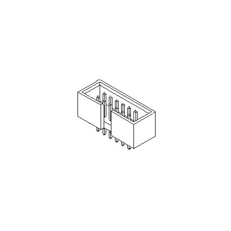Molex CGrid Hdr WPgSlt 13AuLF 40Ckt 87834-4019